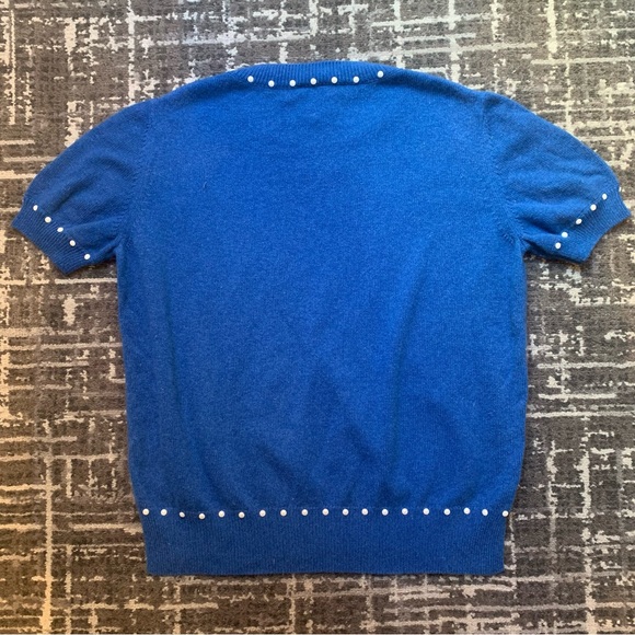 CHANEL - NWT Cashmere Pearl Pullover, FR40/M - Picture 4 of 4